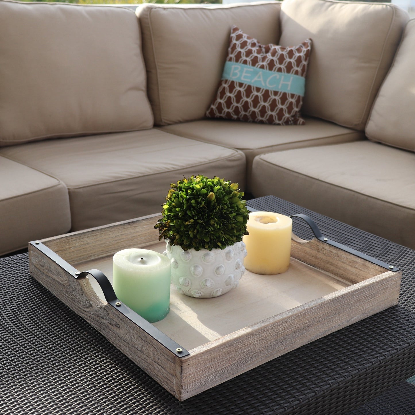 Beaufort Ottoman Tray