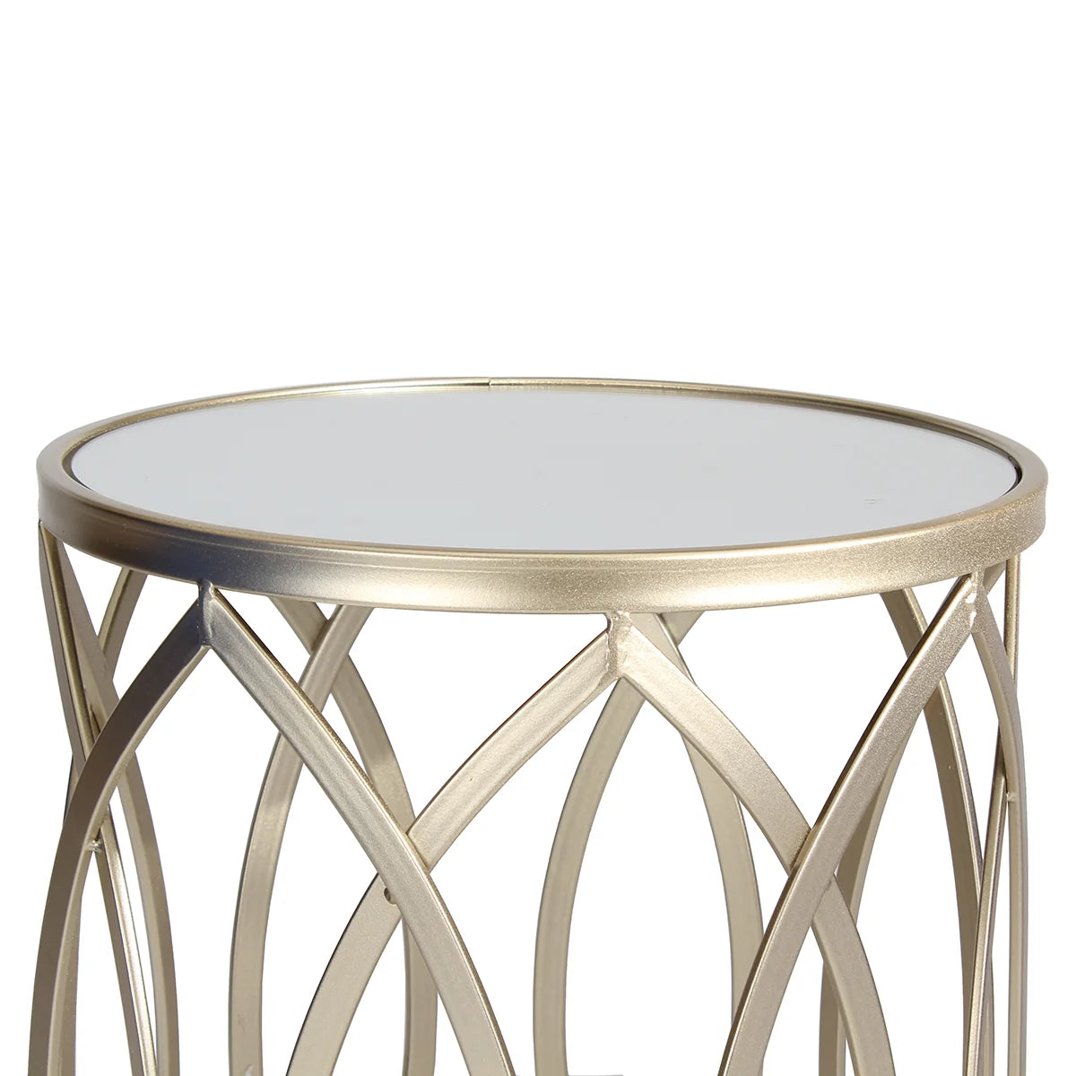 Rutledge & King Trinity End Table Set - Gold