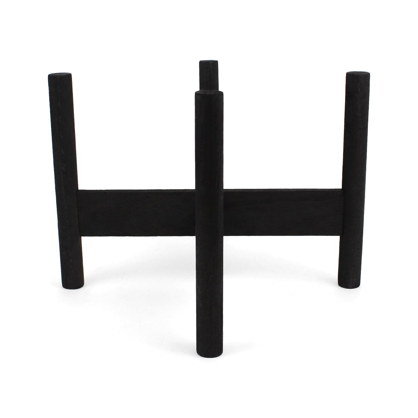 Aberdeen Mid Century Plant Stand - Black