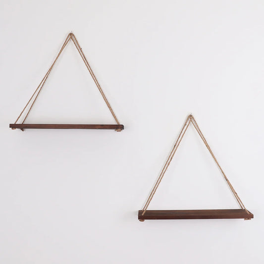 Dark Brown Hanging Shelf