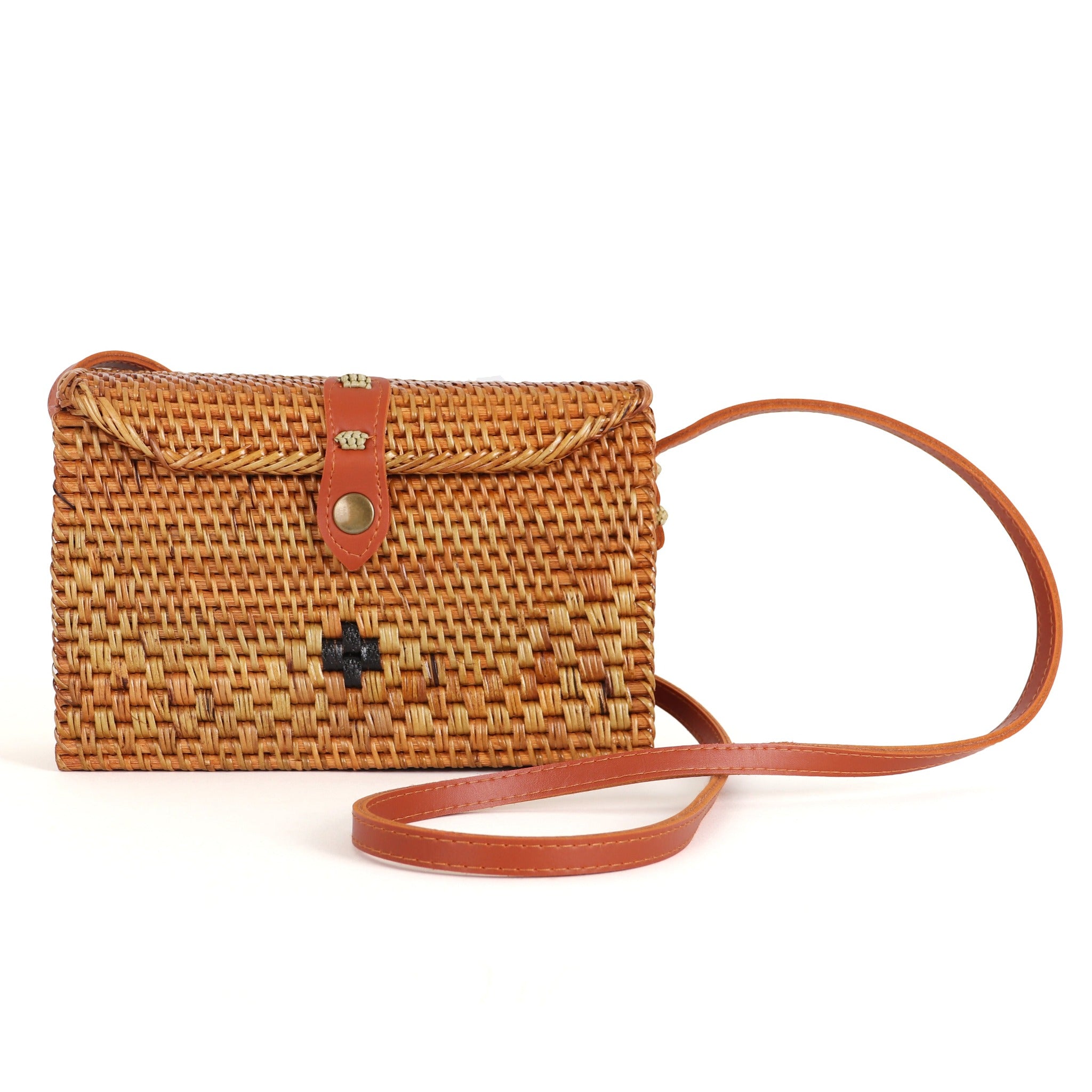 Meridian Rattan Crossbody Bag – Rutledge and King