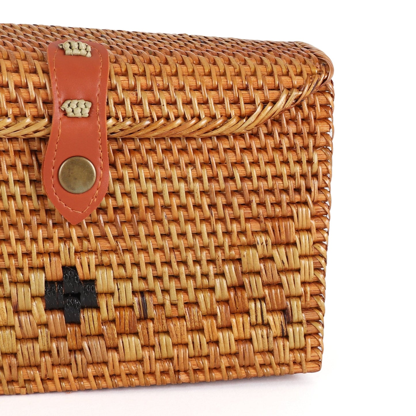 Meridian Rattan Crossbody Bag