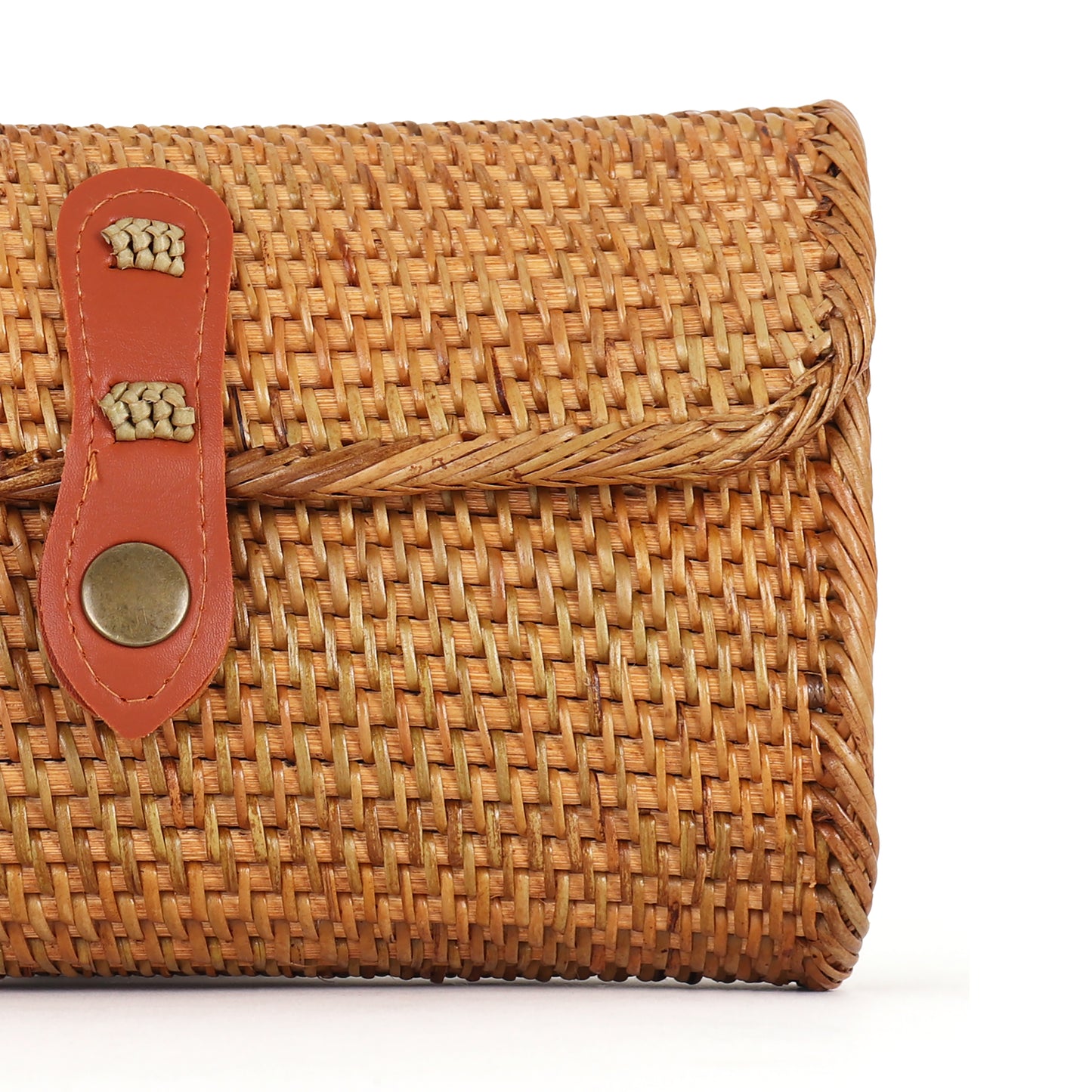 Meridian Rattan Crossbody Bag