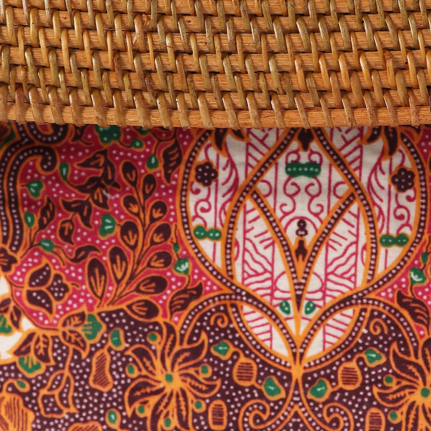 Meridian Rattan Crossbody Bag