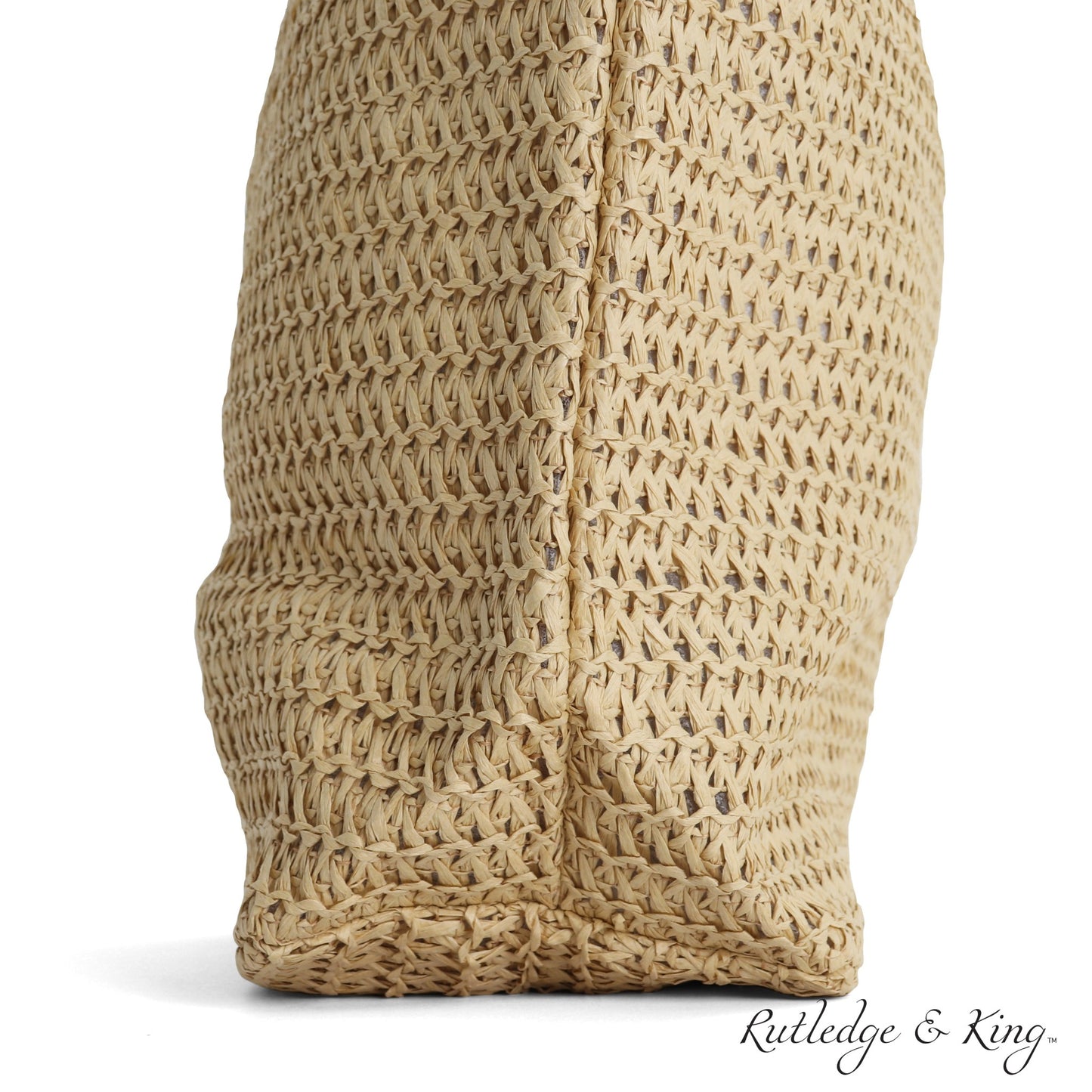 Beach Bag - Straw Bag - Large Tote Bag - Brown