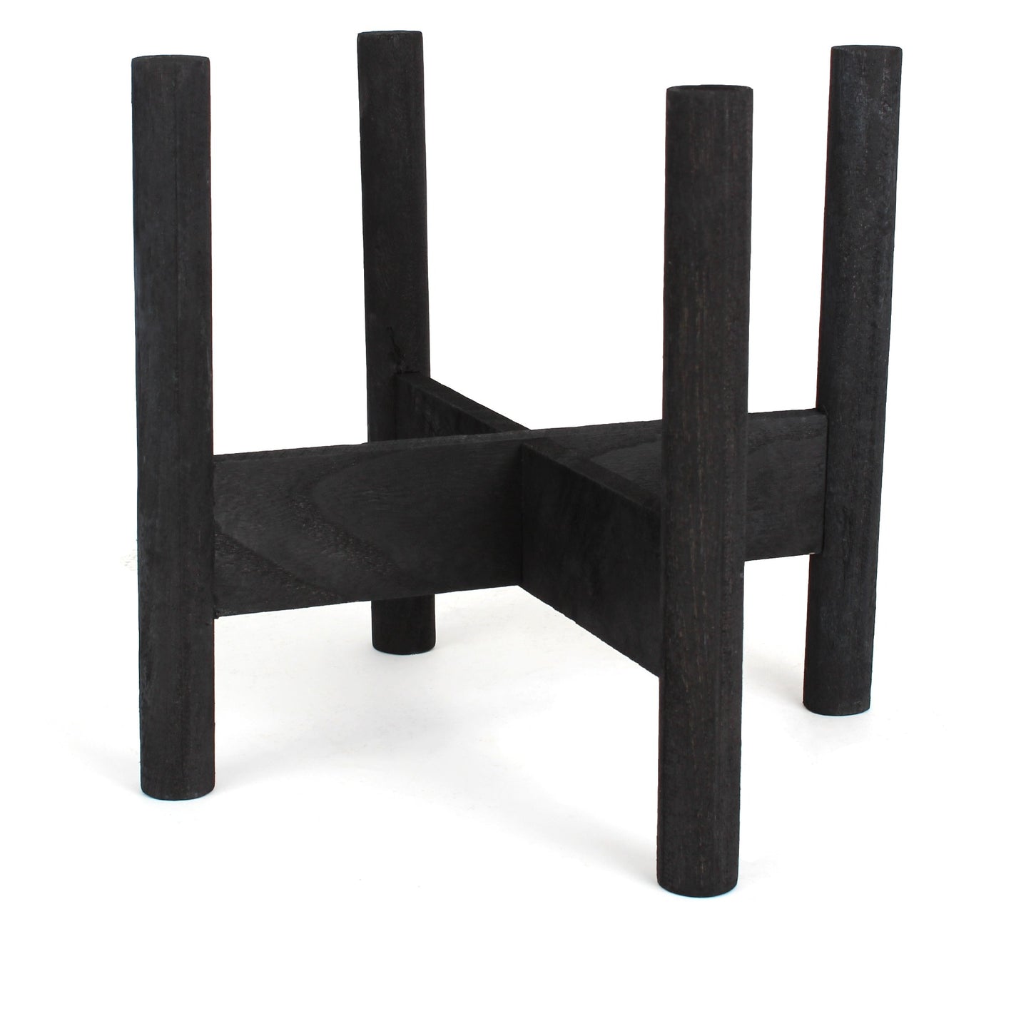 Aberdeen Mid Century Plant Stand - Black