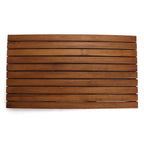 Teak Shower Mat - Modern