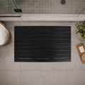 Blackened Teak Shower Mat (Modern)