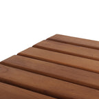 Teak Shower Mat - Modern