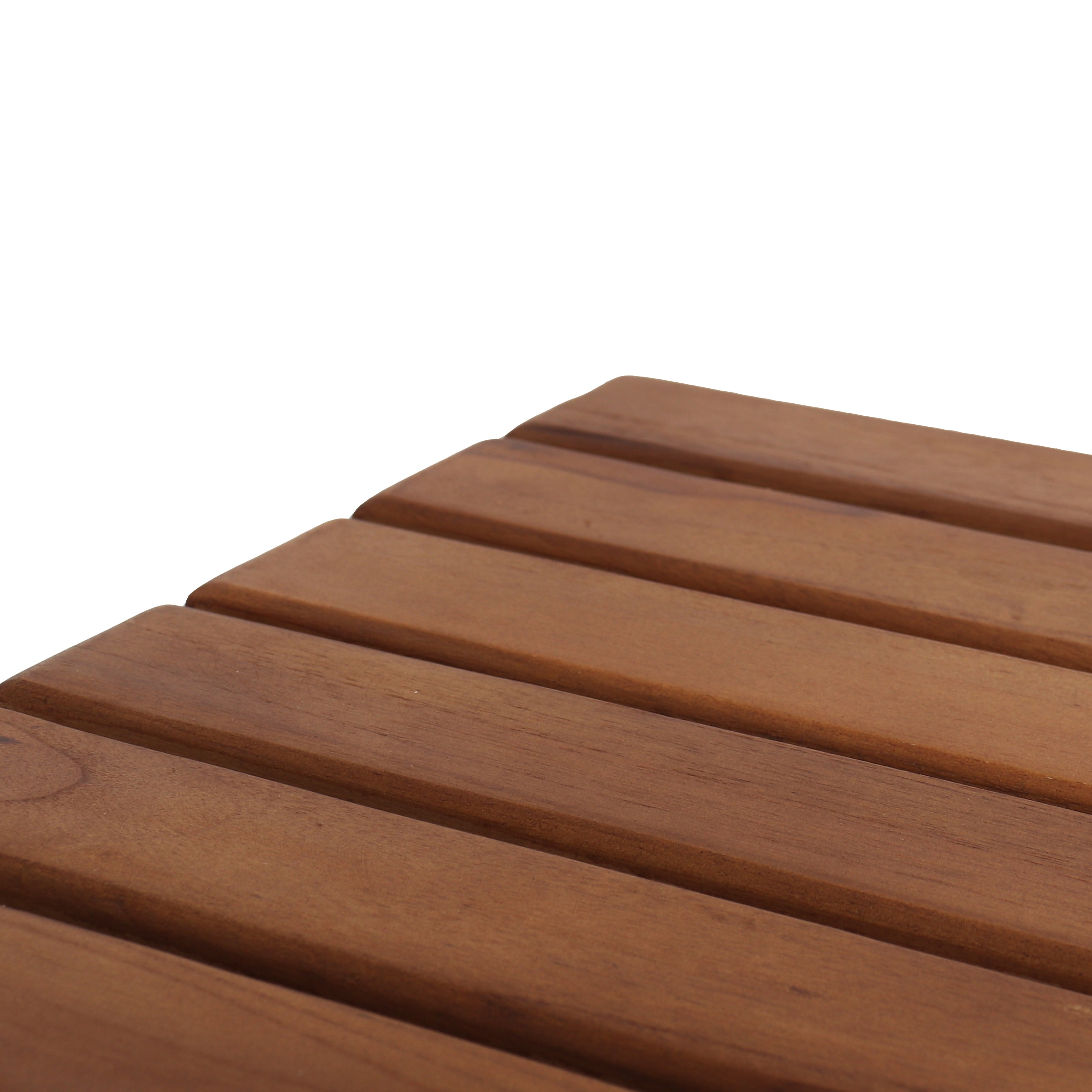 Teak Shower Mat - Modern