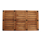 Teak Shower Mat - Modern