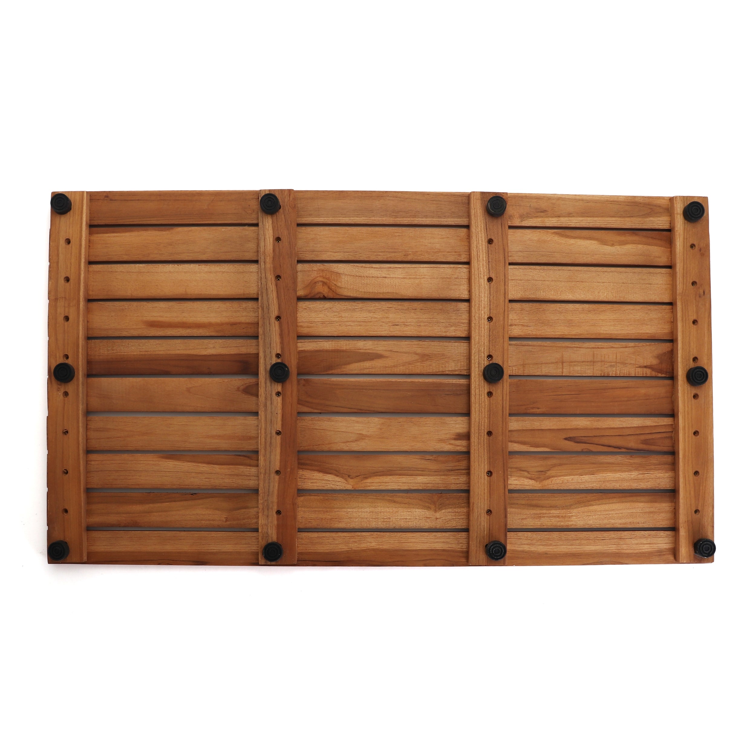 Teak Shower Mat - Modern