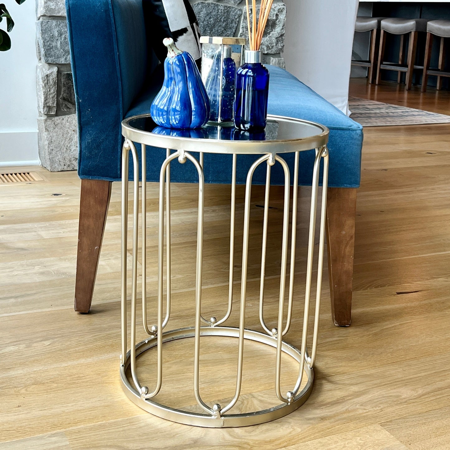Braswell End Table Set - Silver