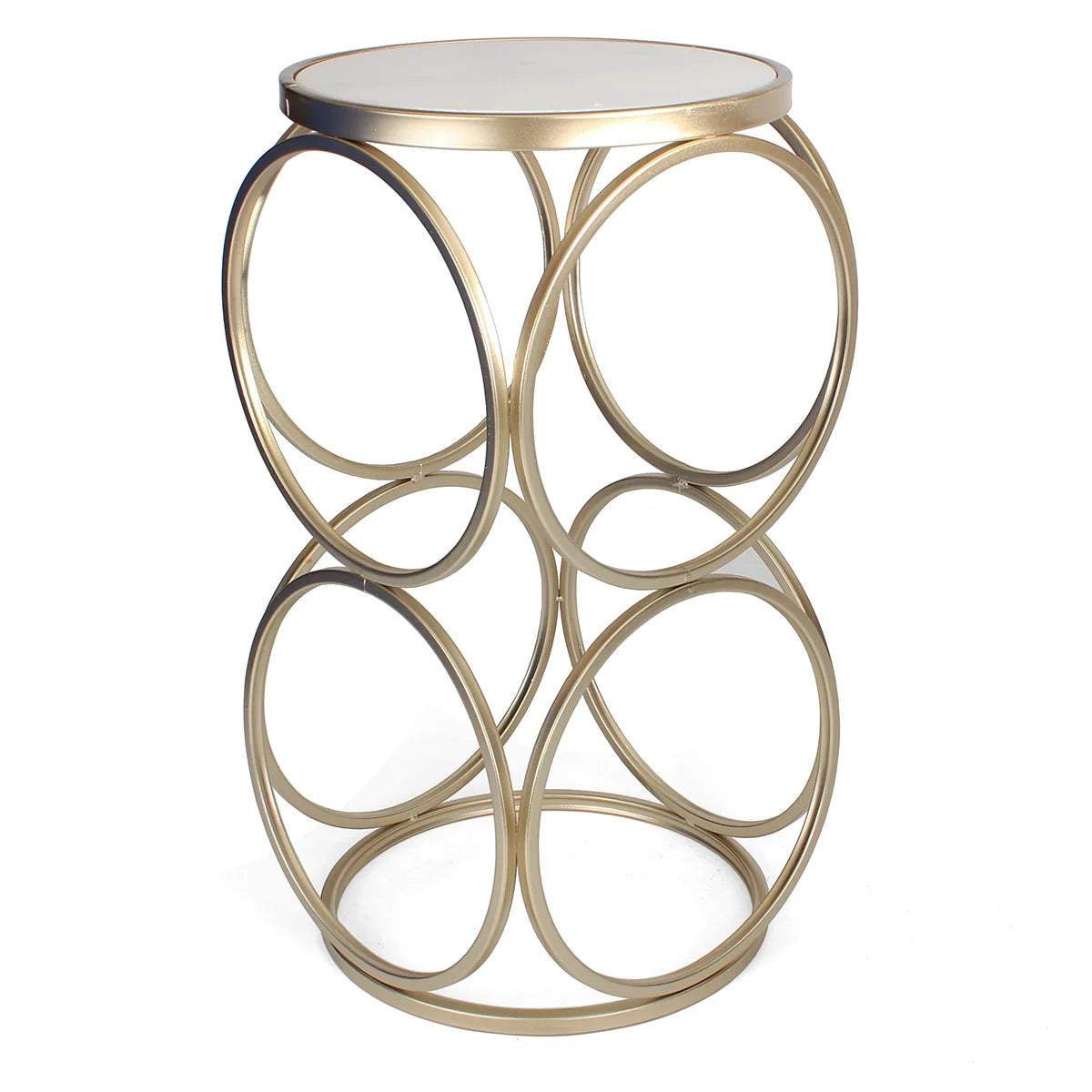 Britton End Table - Gold