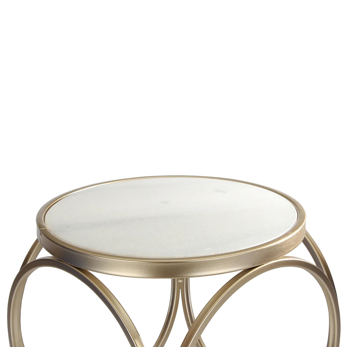 Britton End Table - Gold