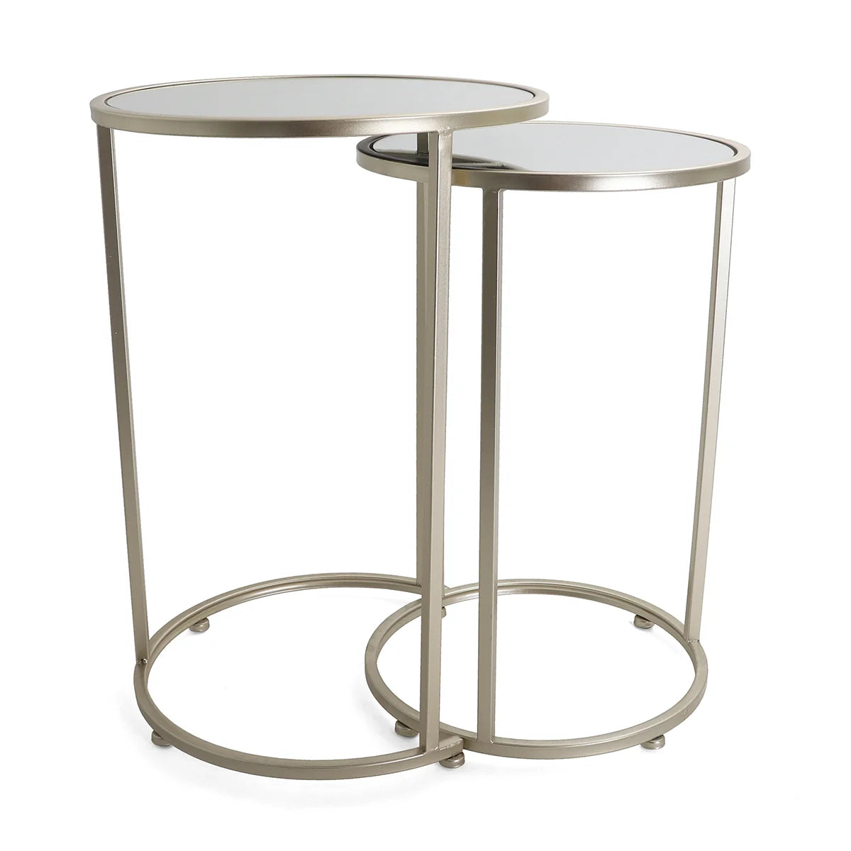 Odessa End Table Set - Gold