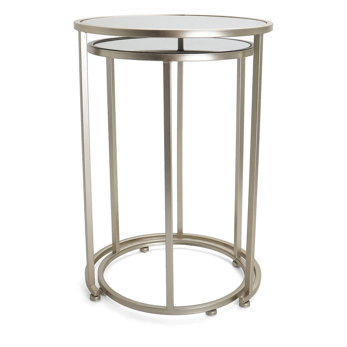 Odessa End Table Set - Gold