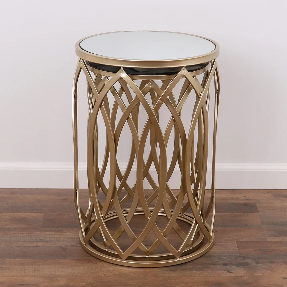 Rutledge & King Trinity End Table Set - Gold