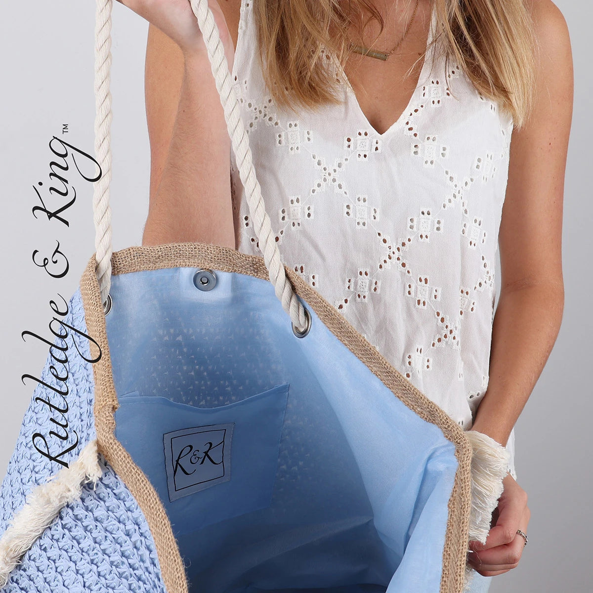 Beach Bag - Large Tote Back - Montford