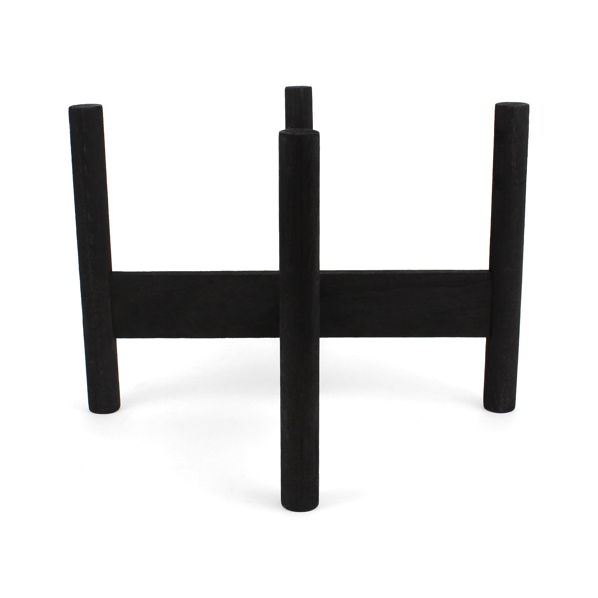 Aberdeen Mid Century Plant Stand - Black