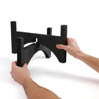 Ashcroft Mid Century Plant Stand - Black