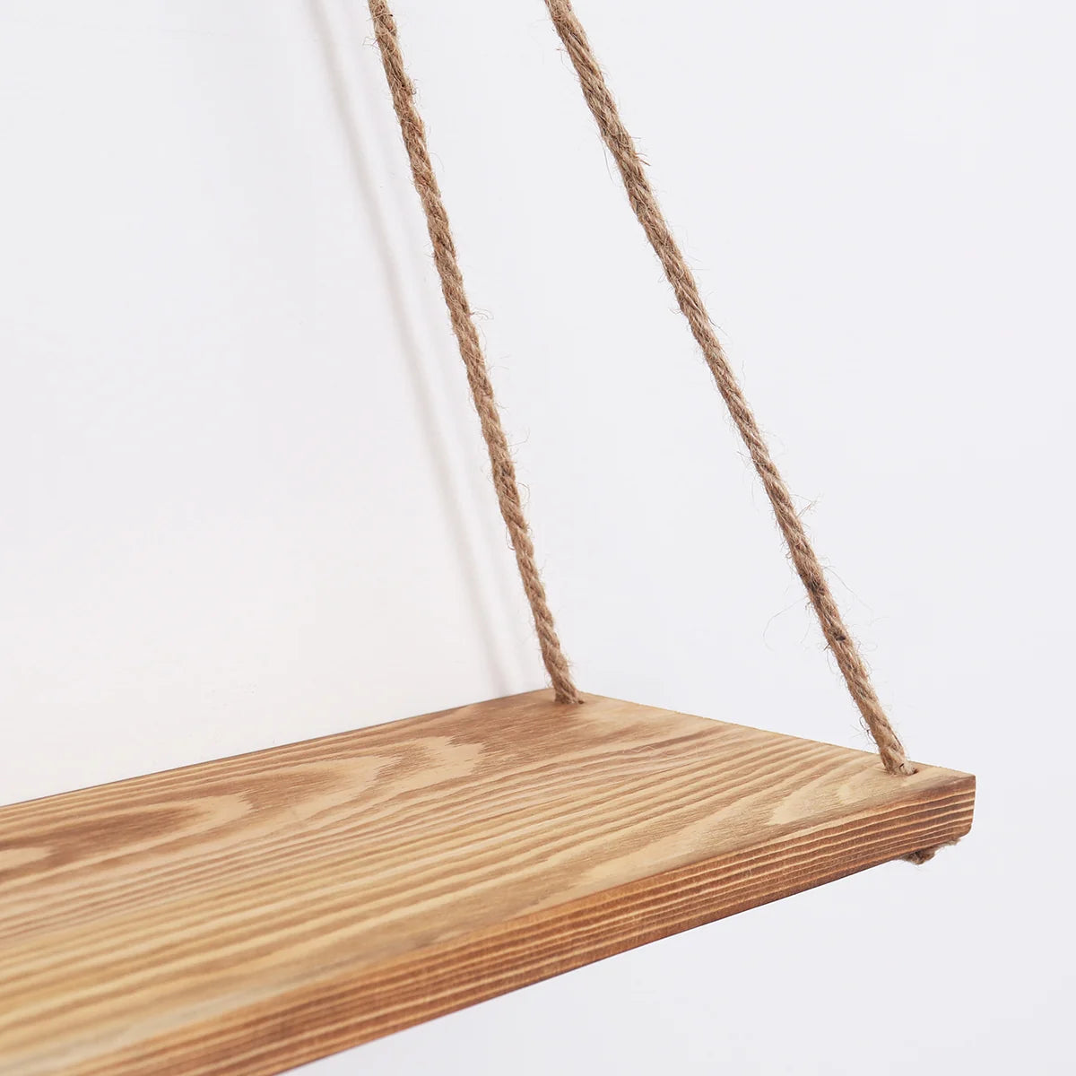 Light Brown Hanging Shelf