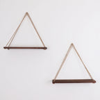 Dark Brown Hanging Shelf