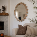 Drayton Round Ball Frame Wall Mirror - XL