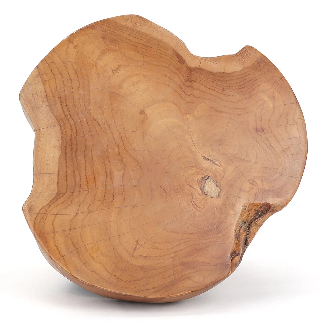 Java Teak Root Stool - Black