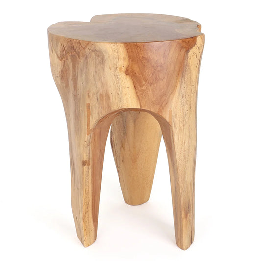 Java Teak Root Stool - Natural