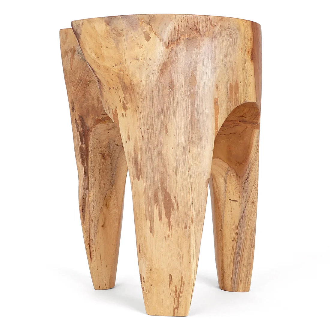 Java Teak Root Stool - Natural