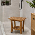 Sumatra Teak Shower Stool