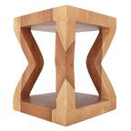 Barnett Hand Carved End Table