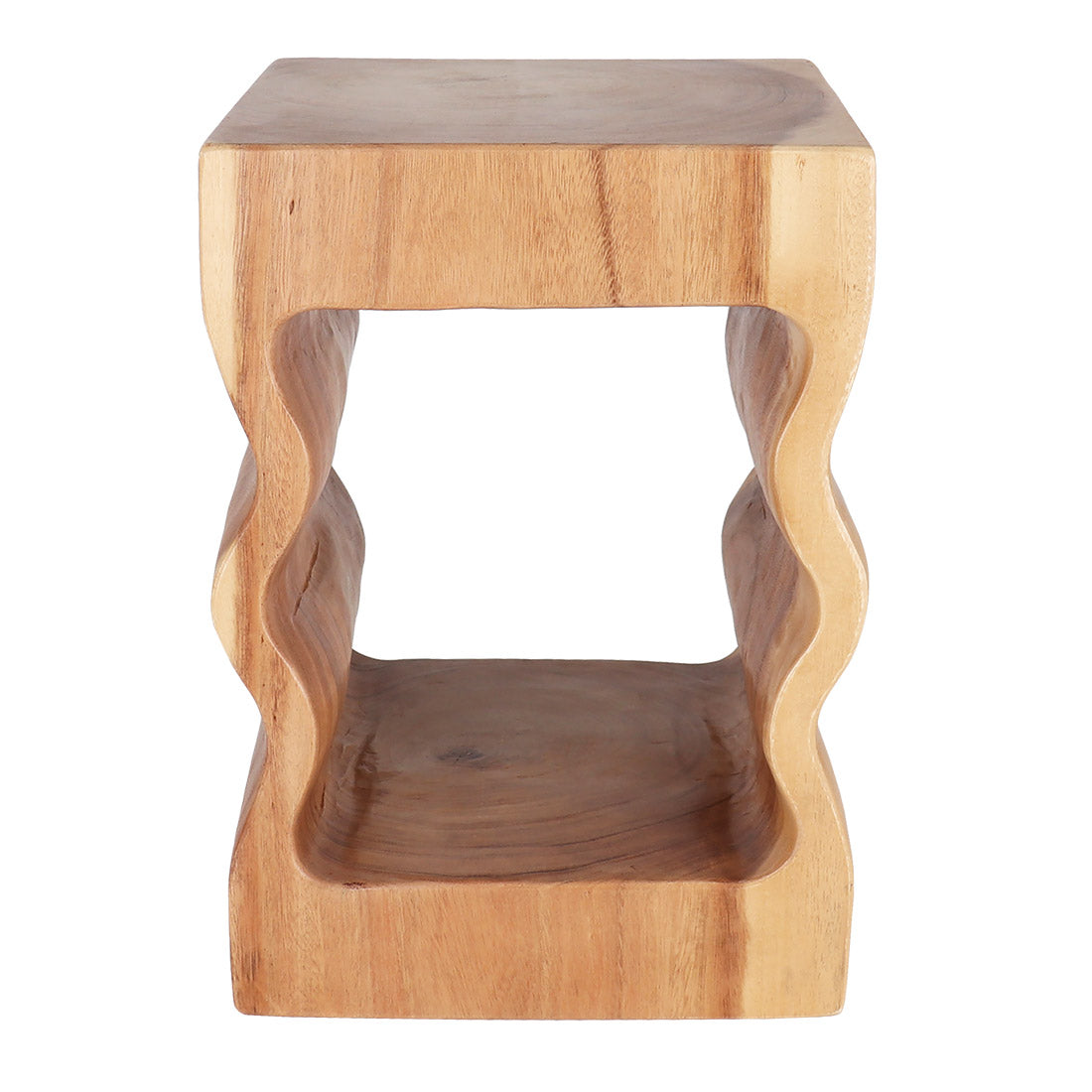 Bozeman Hand Carved End Table