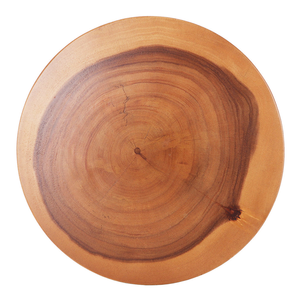 Creston Hand Carved End Table