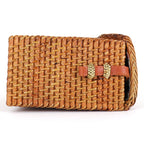 Meridian Rattan Crossbody Bag