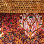 Meridian Rattan Crossbody Bag