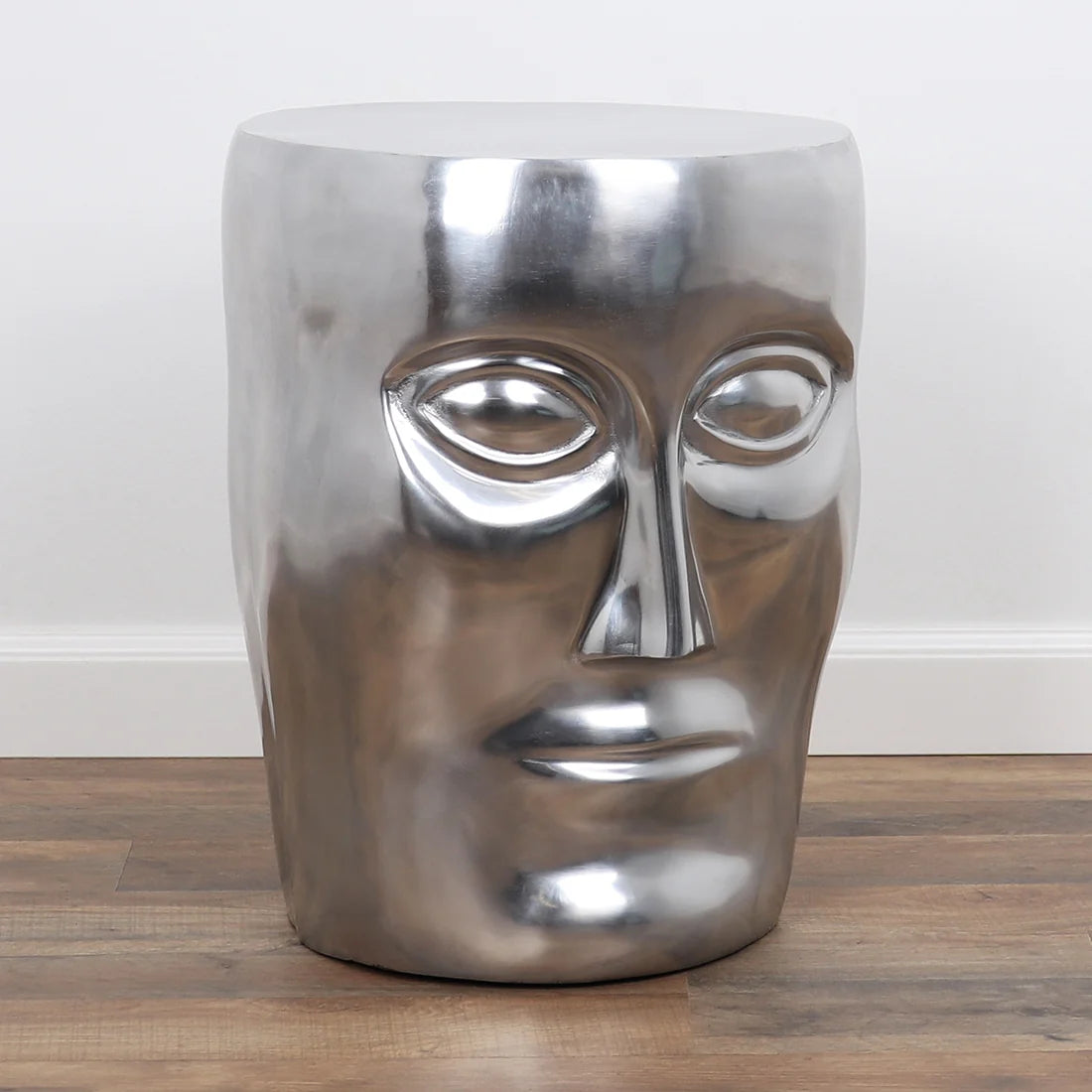 Metal Face Stool