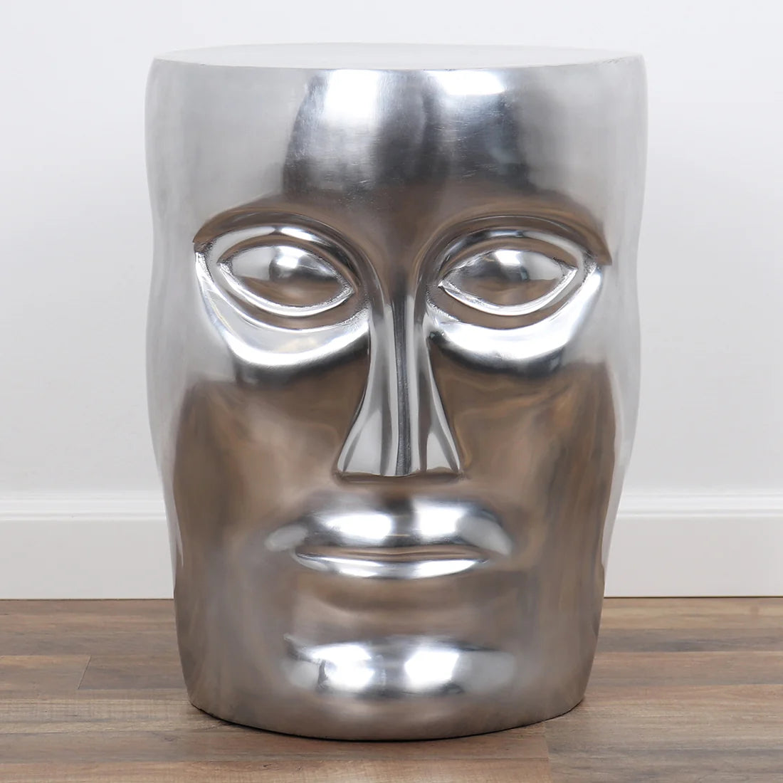 Metal Face Stool