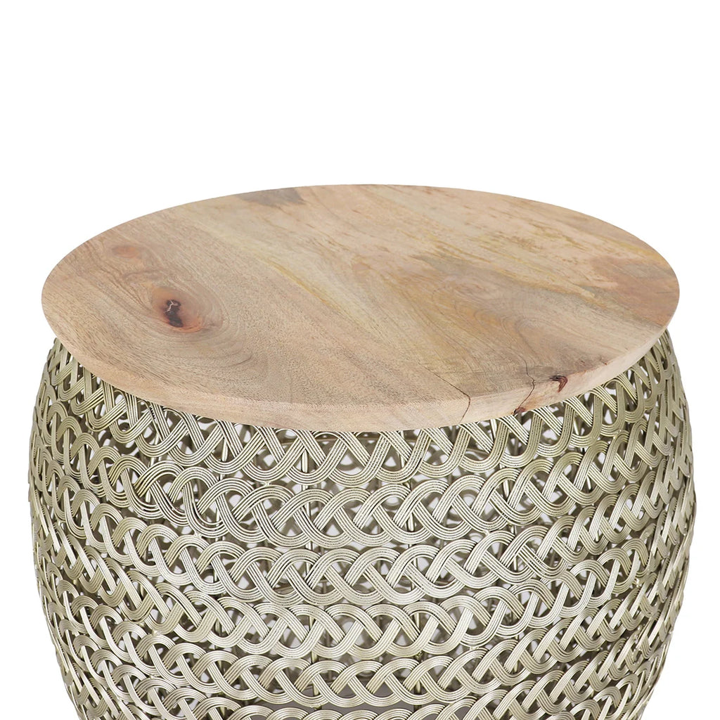 Metal Monterey Stool