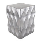 Metal Vermilion Stool