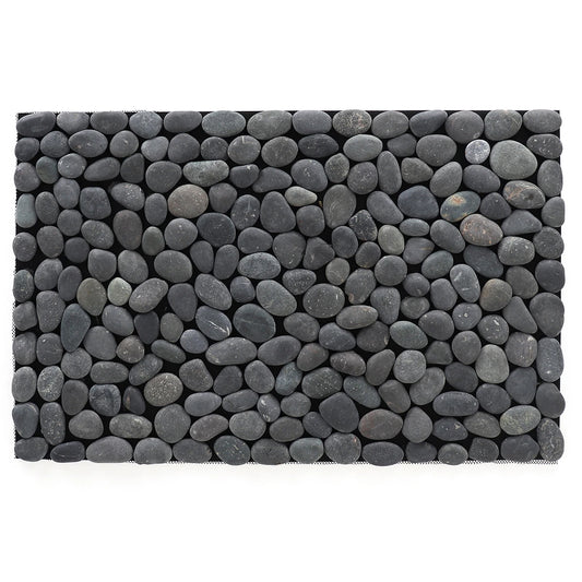 Brook Branch Black Stone Pebble Mat