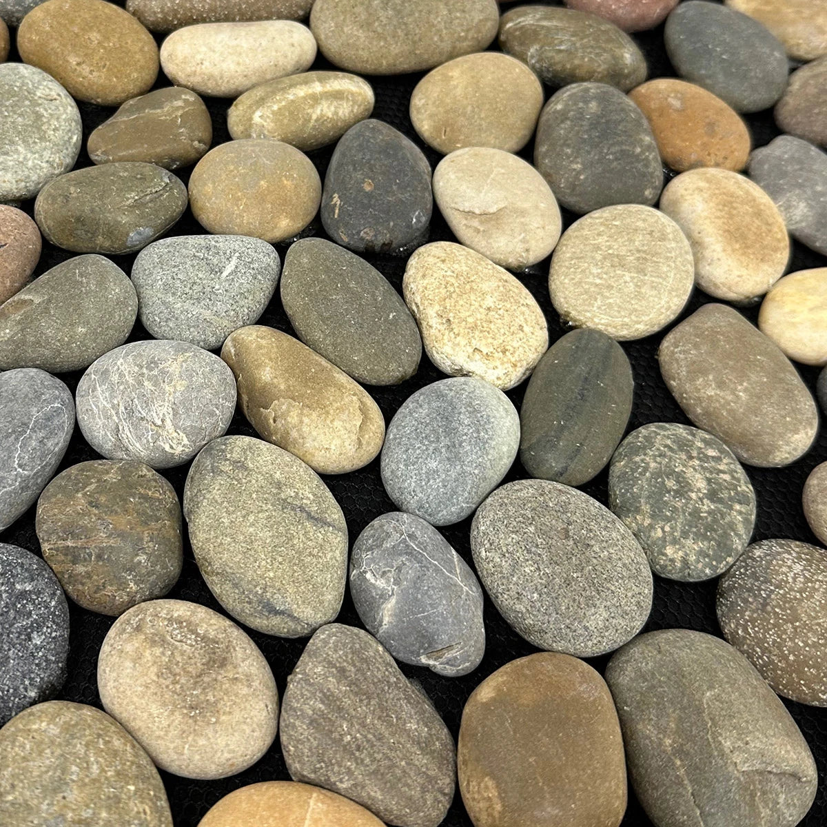 Brook Branch Mixed Stone Pebble Mat