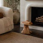 Teak Mushroom - 15 Inch
