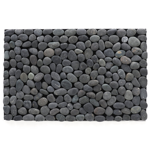 Brook Branch Black Stone Pebble Mat