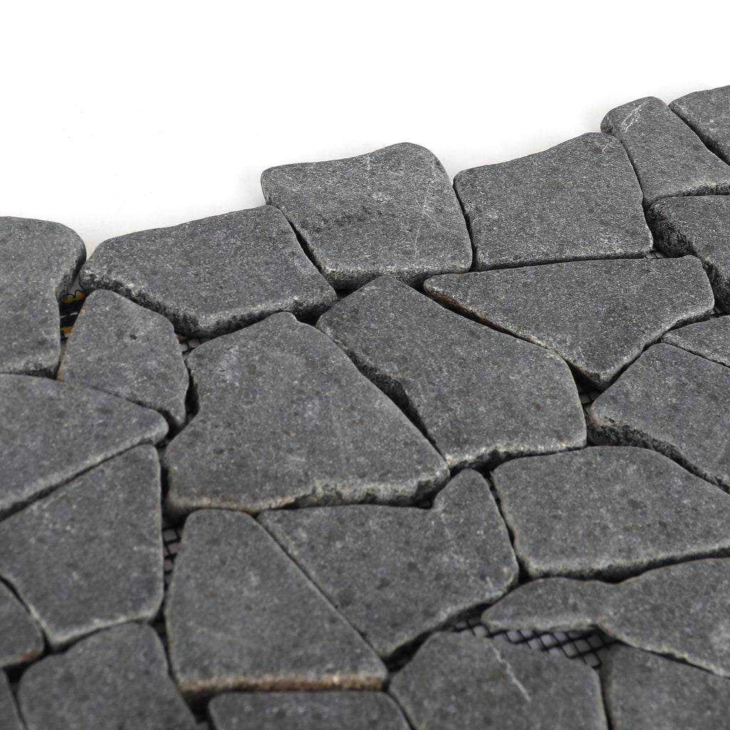 Black Lava Marble Tile - 10 Pack