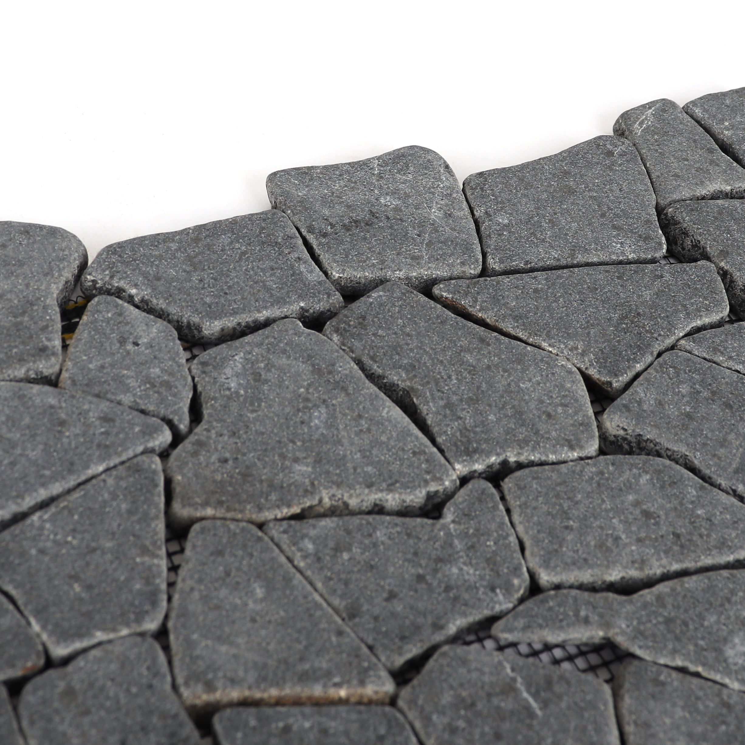 Black Lava Marble Tile - 10 Pack