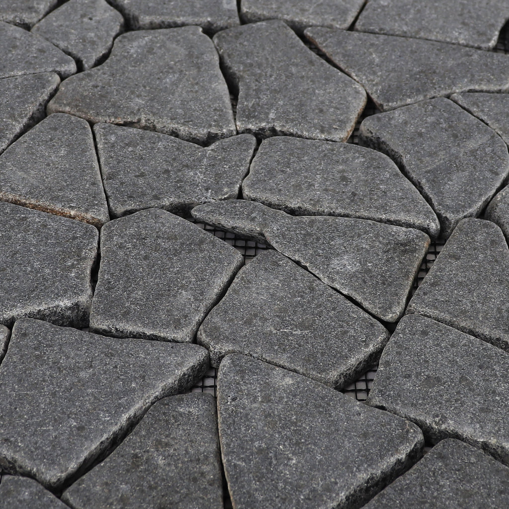 Black Lava Marble Tile - 10 Pack