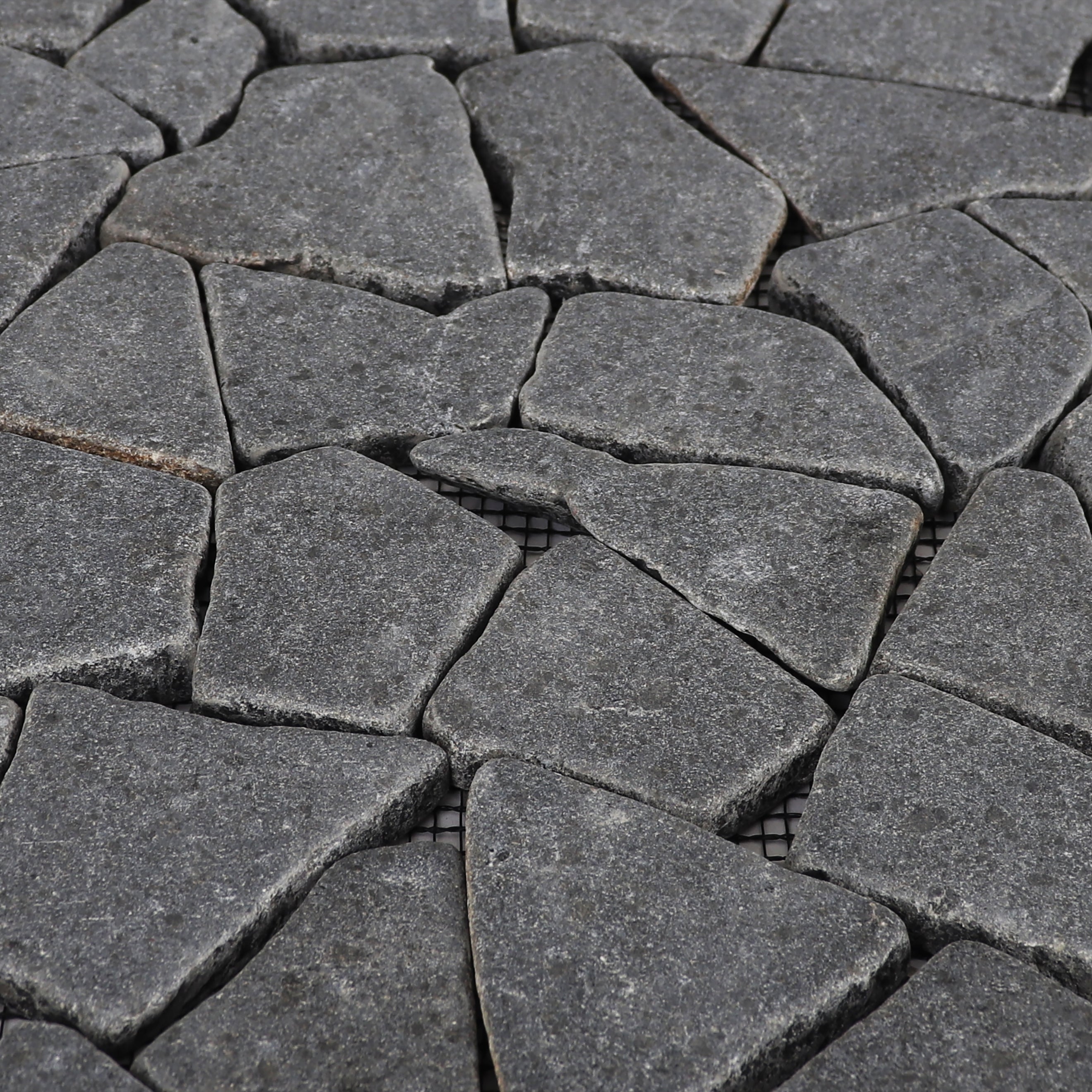Black Lava Marble Tile - 10 Pack
