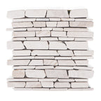 White Marble Tile - 10 Pack